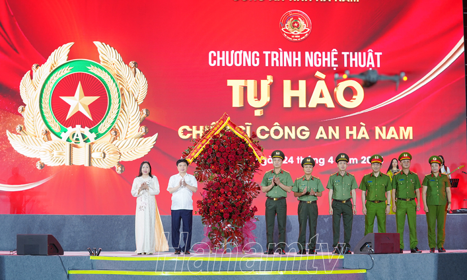 Đặc sắc, ấn tượng Chương trình nghệ thuật “Tự hào chiến sĩ Công an Hà Nam”