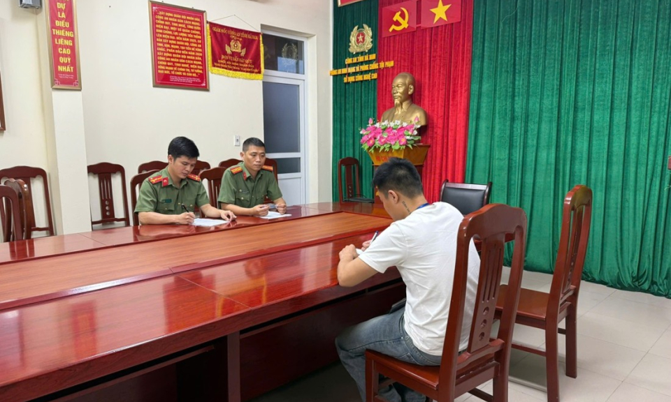 Xử phạt thanh niên đăng tải thông tin phản cảm, chia rẽ vùng miền trên mạng xã hội
