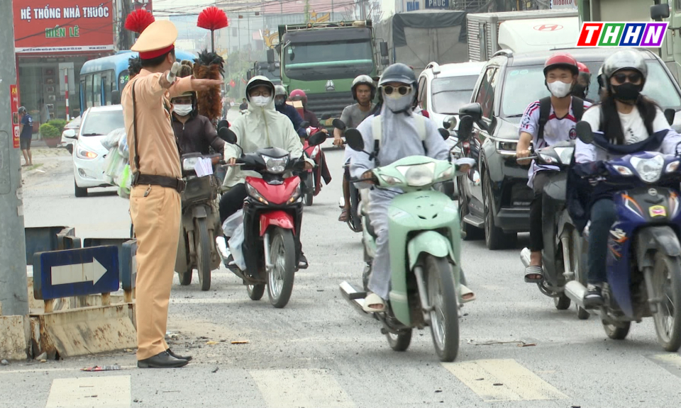 ATGT: Đảm bảo trật tự ATGT trên địa bàn thị xã Duy Tiên