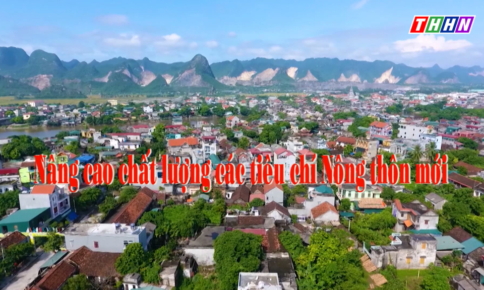 NTM: Duy trì, nâng cao chất lượng các tiêu chí xã NTM nâng cao