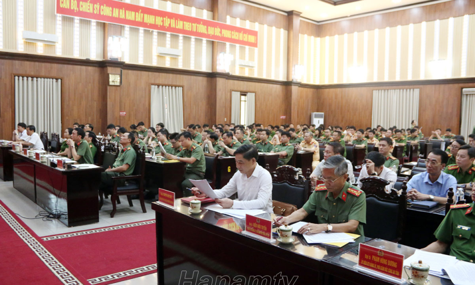 Triển khai phương án bảo đảm an ninh trật tự lễ cung rước, tôn trí, chiêm bái xá lợi Đức Phật tại Tam Chúc