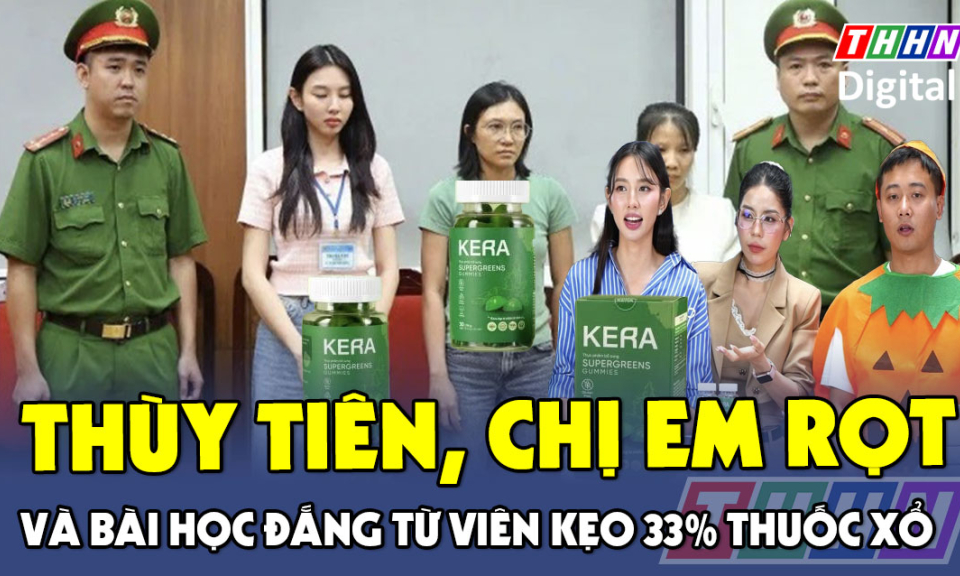 TTXH: Thùy Tiên, Chị Em Rọt và bài học đắng từ viên kẹo 33% thuốc xổ
