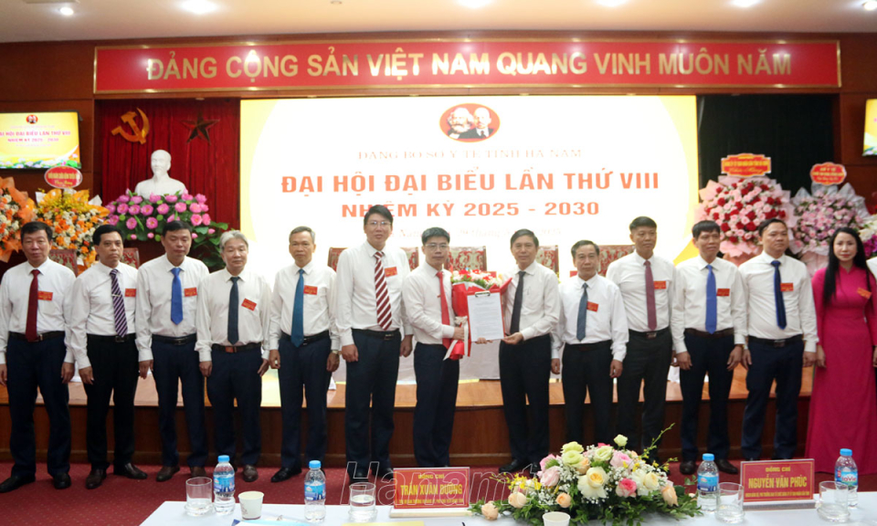 Đại hội đại biểu Đảng bộ Sở Y tế nhiệm kỳ 2025-2030