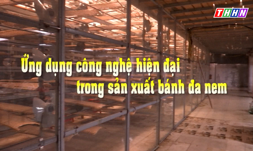 NTM: Ứng dụng công nghệ hiện đại trong sản xuất bánh đa nem