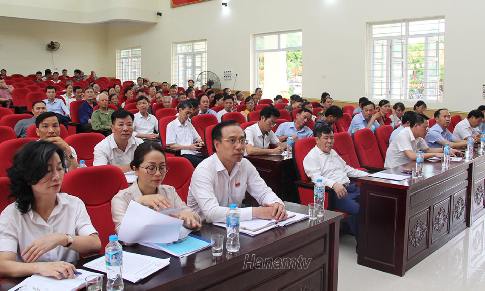 Đại biểu HĐND tỉnh tiếp xúc cử tri trước Kỳ họp thường lệ giữa năm 2025
