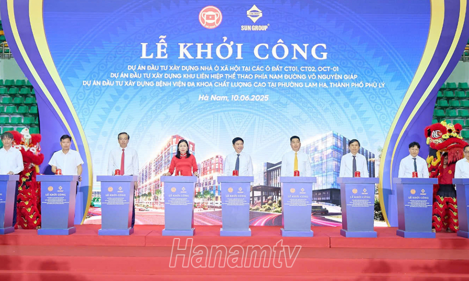 Tập đoàn Sun Group khởi công cụm 3 dự án có ý nghĩa an sinh xã hội