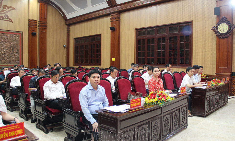 Ban Chấp hành Đảng bộ tỉnh cho ý kiến, chủ trương các nội dung thuộc thẩm quyền dự kiến trình Kỳ họp chuyên đề HĐND tỉnh