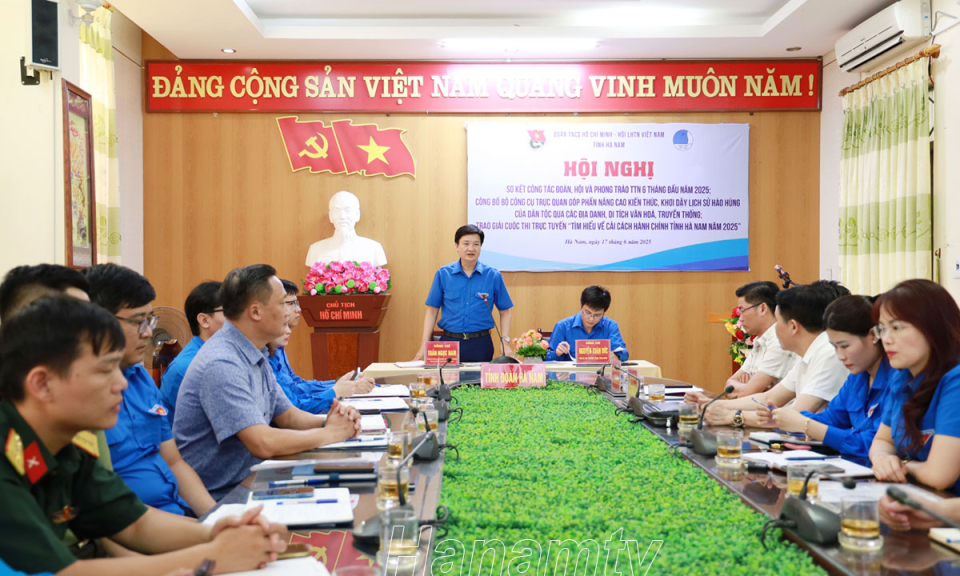 Sơ kết công tác Đoàn, Hội và phong trào thanh thiếu nhi 6 tháng đầu năm 