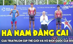 Hà Nam đăng cai Giải Triathlon Cup thế giới và Vô địch quốc gia 2025