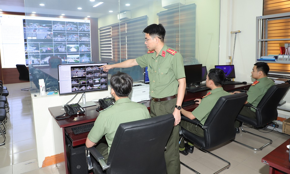 Triển khai hơn 130 camera giám sát an ninh và xử lý vi phạm giao thông